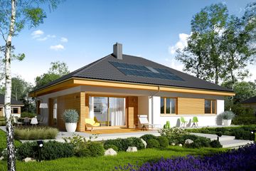  Projekt domu Astrid II G1 (mała) energo (WRC2615) - projekt domu parterowego - Zdjęcie 1