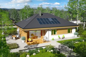  Projekt domu Astrid II G1 (mała) energo (WRC2615) - projekt domu parterowego - Zdjęcie 4