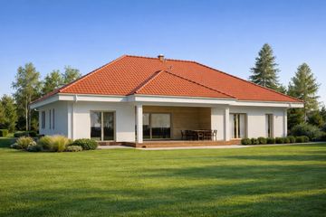  Projekt domu TK70 (WAK1066) - projekt domu parterowego - Zdjęcie 2