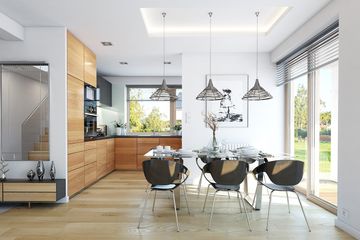  Projekt domu na miarę 2 (WAH1679) - projekt domu parterowego - Zdjęcie 4