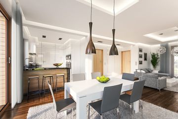  Projekt domu Tytan 4 (WAH1681) - projekt domu z pełnym piętrem - Zdjęcie 6