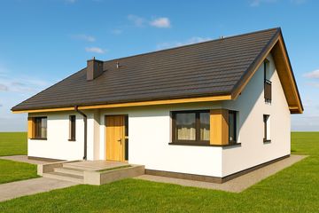  Projekt domu Simon (WRC2629) - projekt domu parterowego - Zdjęcie 3