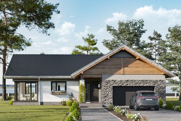  Projekt domu Lukas Alter (1518) (KRD2666) - projekt domu parterowego - Zdjęcie 1