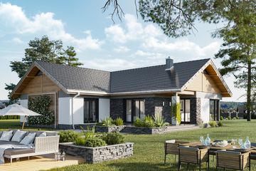  Projekt domu Lukas Alter (1518) (KRD2666) - projekt domu parterowego - Zdjęcie 3