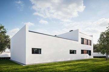  Projekt magazynu G268 - Budynek magazynowo - biurowy (PRA1292) - projekt magazynu z pełnym piętrem - Zdjęcie 2