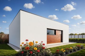  Projekt garażu G285 - Budynek garażowy (PRA1300) - projekt garażu parterowego - Zdjęcie 2