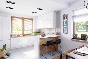  Projekt domu Mokka 2 (WOF1079) - projekt domu parterowego - Zdjęcie 4