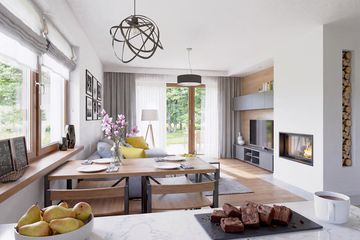  Projekt domu Mokka 2 (WOF1079) - projekt domu parterowego - Zdjęcie 5