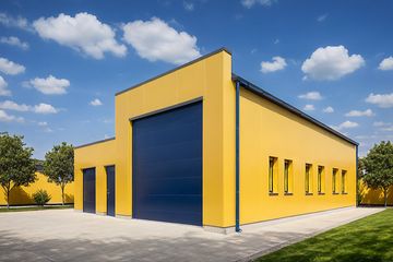  Projekt garażu G281 - Budynek garażowo - gospodarczy (PRA1304) - projekt garażu parterowego - Zdjęcie 1