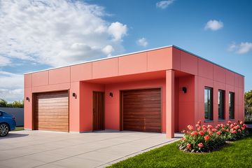  Projekt garażu G289 - Budynek garażowy (PRA1305) - projekt garażu parterowego - Zdjęcie 1