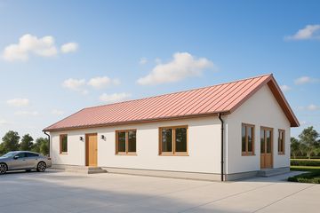  Projekt budynku gospodarczego G283 - Budynek gospodarczy (PRA1309) - projekt budynku parterowego - Zdjęcie 1