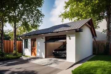  Projekt garażu G276 - Budynek garażowo - gospodarczy (PRA1312) - projekt garażu parterowego - Zdjęcie 1