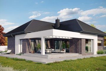  Projekt domu HomeKoncept 32 (KRX1037) - projekt domu parterowego - Zdjęcie 6