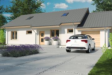 Projekt domu Nina 3 Nova C (WRD2485) - projekt domu parterowego - Zdjęcie 1