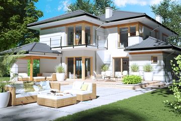  Projekt domu Carmen Grande A (WRD2487) - projekt domu z pełnym piętrem - Zdjęcie 2