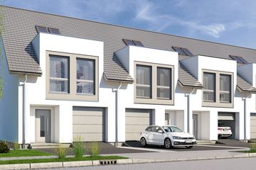 Projekt domu Diana A segment prawy - parterowy z poddaszem dom o powierzchni 98,90 m², dach dwuspadowy - ujęcie 3