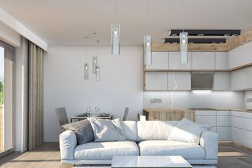 Projekt domu Diana A segment prawy - parterowy z poddaszem dom o powierzchni 98,90 m², dach dwuspadowy - ujęcie 12
