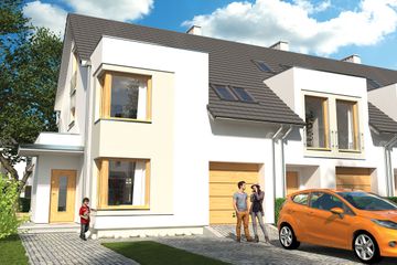  Projekt domu Diana Grande B segment lewy (WRD2512) - projekt domu z pełnym piętrem - Zdjęcie 1