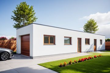  Projekt garażu G275 - Budynek garażowo - gospodarczy (PRA1324) - projekt garażu parterowego - Zdjęcie 1