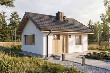  Projekt domu Paulus I (SLS1157) - projekt domu parterowego - Zdjęcie 1