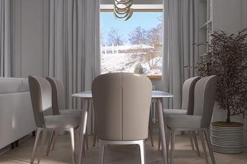  Projekt domu Modestus I (SLS1044) - projekt domu parterowego - Zdjęcie 3