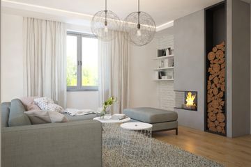  Projekt domu Simplex I G1 (SLS1050) - projekt domu parterowego z poddaszem - Zdjęcie 3