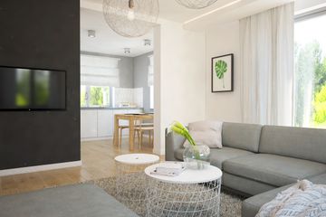  Projekt domu Simplex I G1 (SLS1050) - projekt domu parterowego z poddaszem - Zdjęcie 7