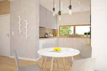  Projekt domu Proximus I G1 (SLS1048) - projekt domu parterowego z poddaszem - Zdjęcie 6