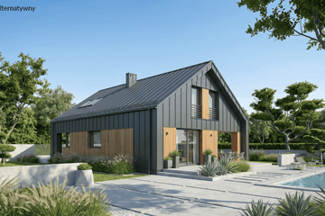Projekt domu Longus I G2 - parterowy z poddaszem dom o powierzchni 124,11 m², dach dwuspadowy - ujęcie 13