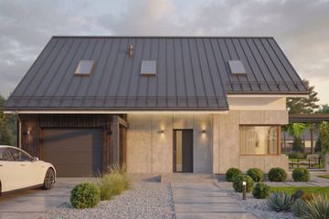  Projekt domu Citus I G1 (SLS1039) - projekt domu parterowego z poddaszem - Zdjęcie 3