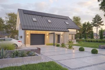  Projekt domu Citus I G1 (SLS1039) - projekt domu parterowego z poddaszem - Zdjęcie 4