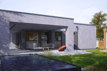  Projekt domu Propius I G2 (SLS1036) - projekt domu parterowego - Zdjęcie 2