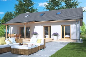  Projekt domu Nina 3 Nova A (WRD2514) - projekt domu parterowego - Zdjęcie 2