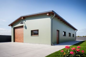  Projekt budynku gospodarczego G302 - Budynek gospodarczy (PRA1329) - projekt budynku parterowego - Zdjęcie 1