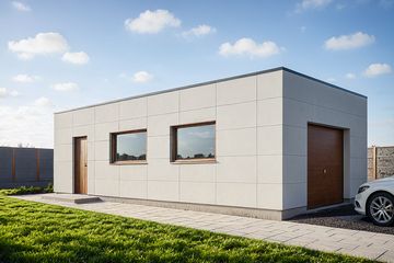  Projekt garażu G313 - Budynek garażowy (PRA1333) - projekt garażu parterowego - Zdjęcie 1