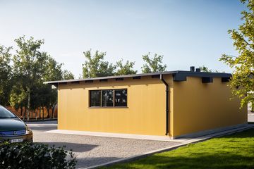  Projekt garażu G304 - Budynek garażowy (PRA1335) - projekt garażu parterowego - Zdjęcie 2