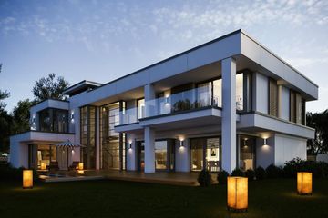  Projekt domu Willa Floryda (WAH1685) - projekt domu z pełnym piętrem - Zdjęcie 1