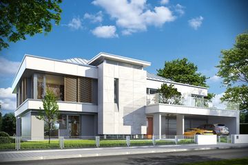  Projekt domu Willa Floryda (WAH1685) - projekt domu z pełnym piętrem - Zdjęcie 9