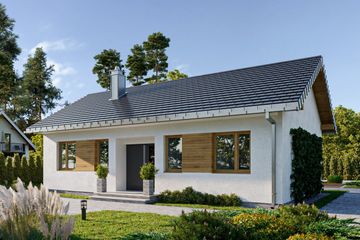  Projekt domu Maluch Bis (1540) (KRD2691) - projekt domu parterowego - Zdjęcie 1