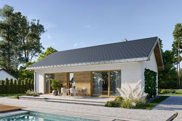  Projekt domu Maluch Bis (1540) (KRD2691) - projekt domu parterowego - Zdjęcie 4