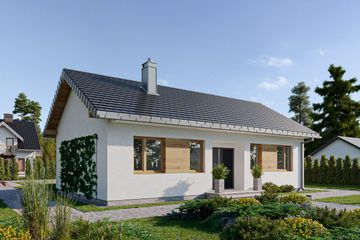  Projekt domu Maluch Bis (1540) (KRD2691) - projekt domu parterowego - Zdjęcie 5