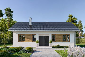  Projekt domu Maluch Bis (1540) (KRD2691) - projekt domu parterowego - Zdjęcie 6