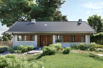  Projekt domu Milan Rex (1544) (KRD2693) - projekt domu parterowego - Zdjęcie 1