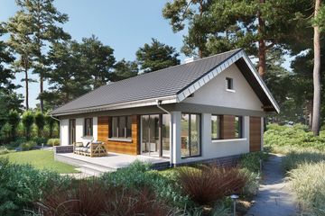  Projekt domu Milan Rex (1544) (KRD2693) - projekt domu parterowego - Zdjęcie 5