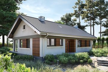  Projekt domu Milan Rex (1544) (KRD2693) - projekt domu parterowego - Zdjęcie 6