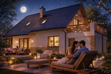  Projekt domu BW-36 wariant 2 (FL) (JGC1138) - projekt domu parterowego z poddaszem - Zdjęcie 4