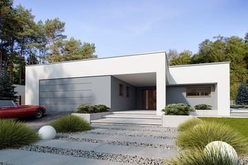  Projekt domu Etno (BSE1089) - projekt domu parterowego - Zdjęcie 1