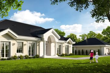  Projekt domu Rezydencja parkowa 4 (WAH1686) - projekt domu parterowego - Zdjęcie 2