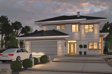  Projekt domu Carmen Magdalena A z piwnicą (WRD2525) - projekt domu z pełnym piętrem - Zdjęcie 4