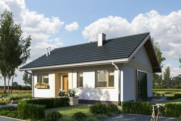  Projekt domu Antek (1549) (KRD2697) - projekt domu parterowego - Zdjęcie 2